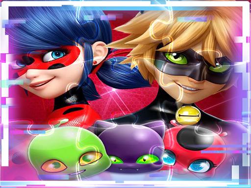 Miraculous Ladybug Match3 Puzzle - free online Browser game