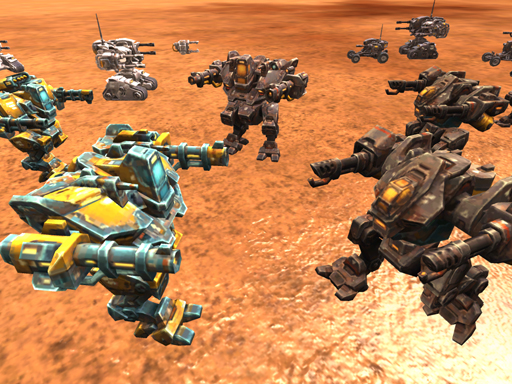 Mech Battle Simulator - free online Browser game