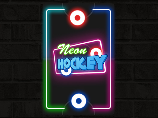 Neon Hockey - free online Browser game