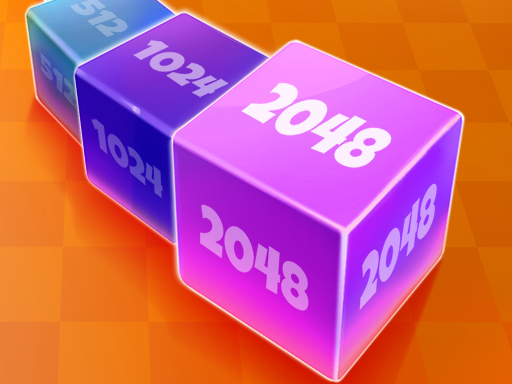 Cube Arena 2048 Merge Numbers - free online Browser game