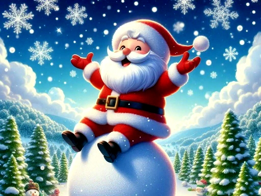 Santa Claus Xmas Run - free online Browser game