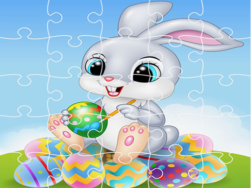 Happy Easter Jigsaw - free online Browser game