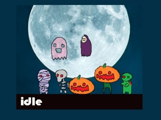 Idle Helloween HD - free online Browser game