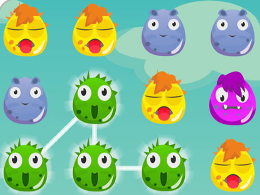 Monster World Matching - free online Browser game
