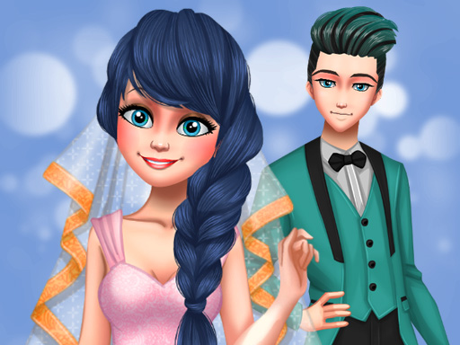 Dotted Girl Wedding - free online Browser game