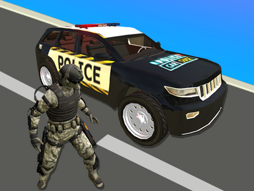 Police Car Chase Online - free online Browser game