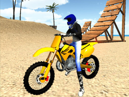 Beach Bike Stunt - free online Browser game