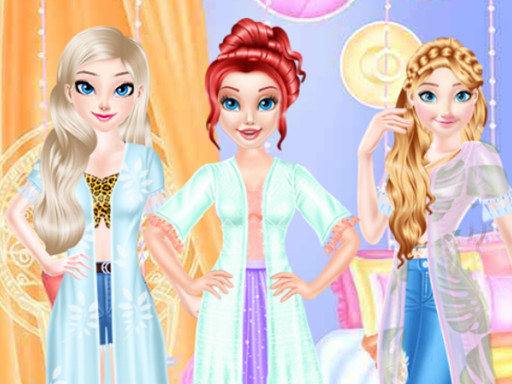 Design Fashion Bohemian Cardigan - free online Browser game