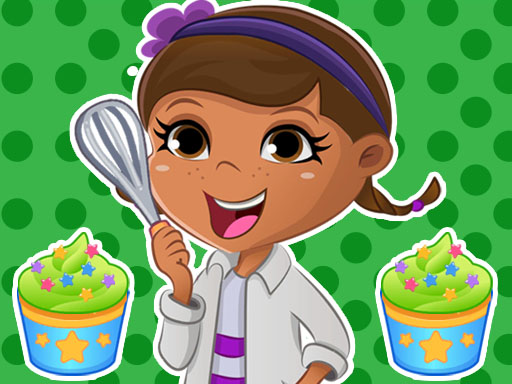 Dottie Doc McStuffins Cupcake Maker - free online Browser game