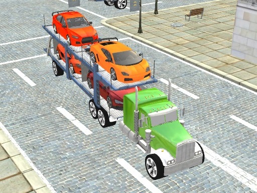 Car Transport Truck - free online Browser game