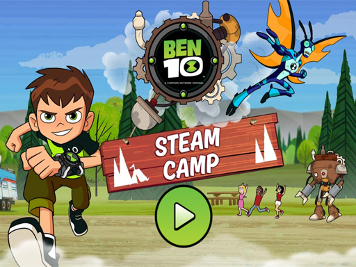 Ben 10 Steam Camp Game - free online Browser game