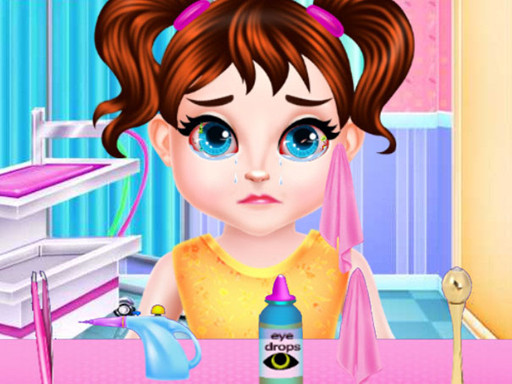 Baby Taylor Eye Care - free online Browser game