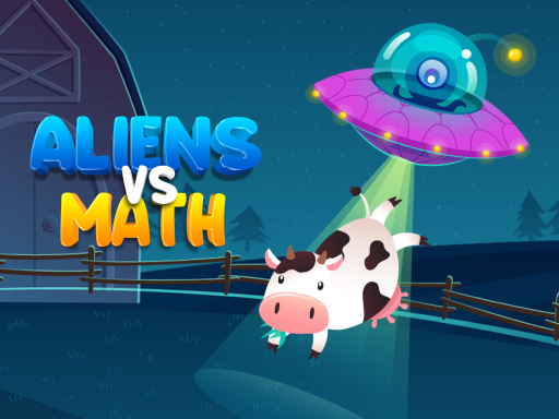 Aliens Vs Math - free online Browser game