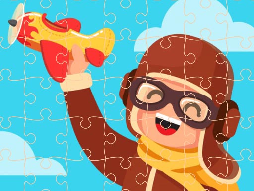Airplane Puzzles - free online Browser game