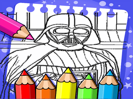 Darth Vader Coloring Book - free online Browser game