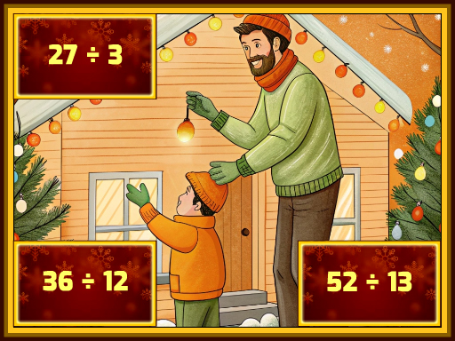 Chill Math Division - free online Browser game