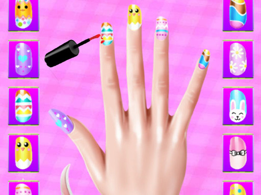 Easter Nails Design Salon - free online Browser game