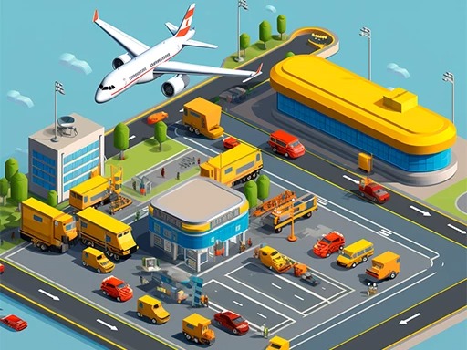 Taxi Empire Airport Tycoon - free online Browser game