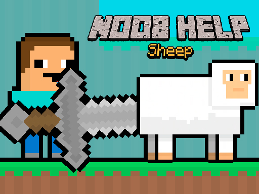 Noob Help Sheep - free online Browser game