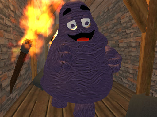 Grimace Shake Burn or Die - free online Browser game