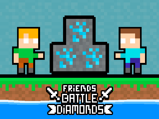 Friends Battle Diamonds - free online Browser game