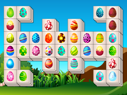 Easter Mahjong Deluxe - free online Browser game