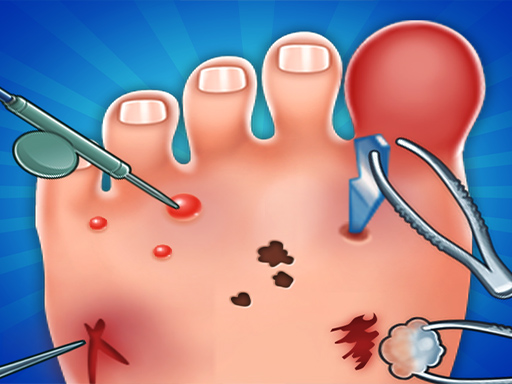 Doctor Foot Kids - free online Browser game