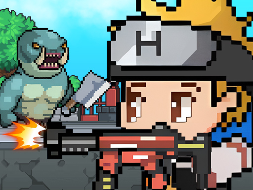Mecha Shoot Pixel Rpg - free online Browser game