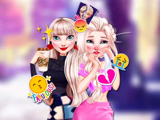 Disney Princess Elsa and Disney Princess Anna - free online Browser game