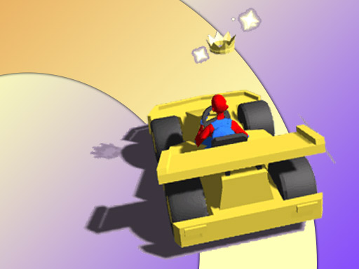 Gliding Car Race - free online Browser game