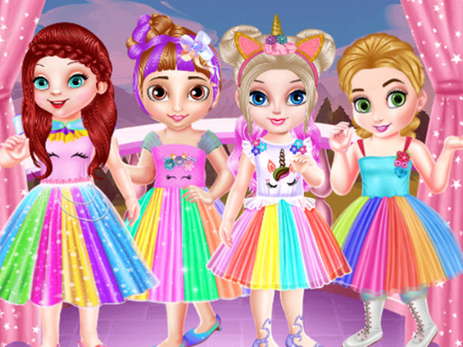 Baby Princesses Unicorn Party - free online Browser game