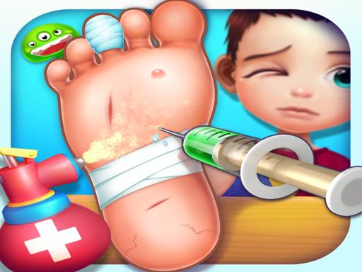 Foot Doctor - Foot Injury Surgery Hospital Care - free online Browser game