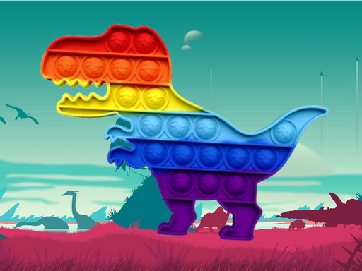 Dinosaur Pop It Jigsaw - free online Browser game