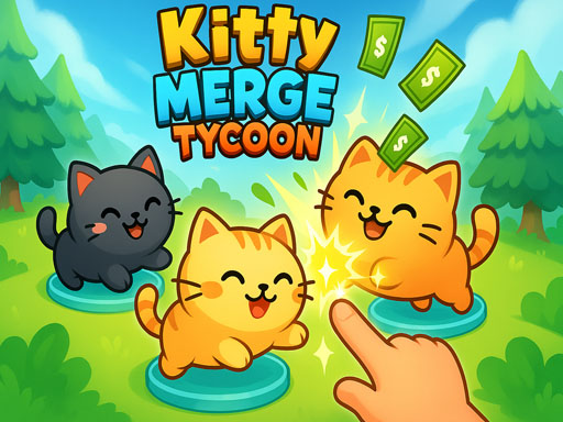 Kitty Merge Tycoon - free online Browser game