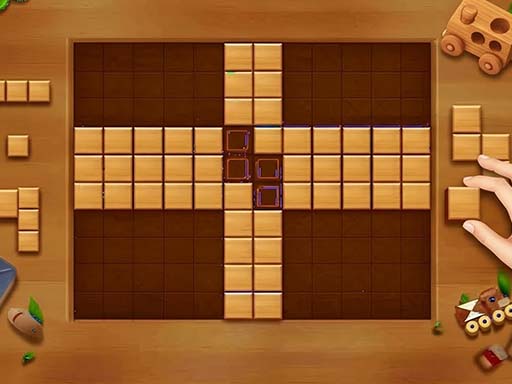 Wood Block Brain Puzzle - free online Browser game