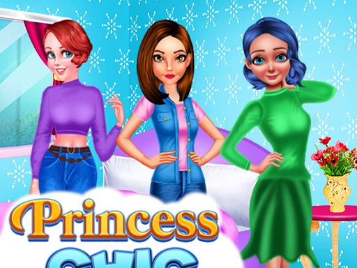 DRESS UP PRINCESS CHIC TRENDS - free online Browser game