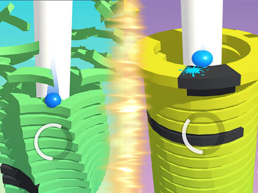 Stack Ball Helix - free online Browser game