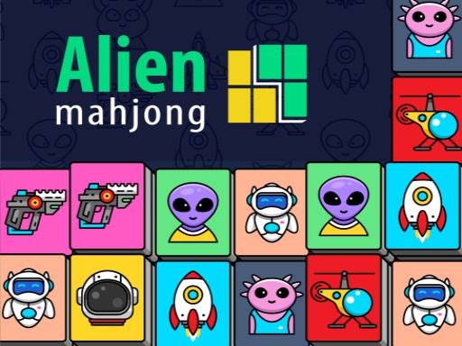 Alien Mahjong - free online Browser game