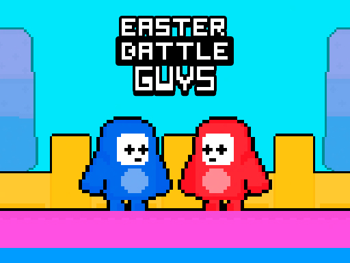 Easter Battle Guys - free online Browser game