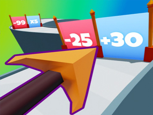 Arrows Fest 3D - free online Browser game