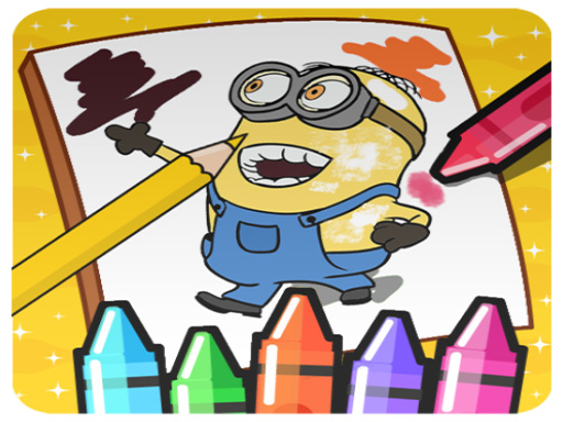 Coloring Minion - free online Browser game