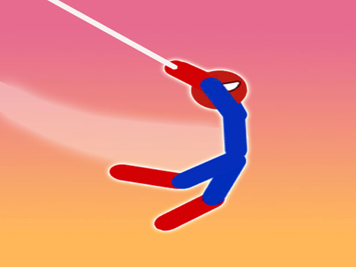 Spider Stickman Hook - free online Browser game