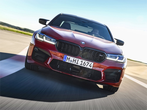 BMW M5 Competition Puzzle - free online Browser game