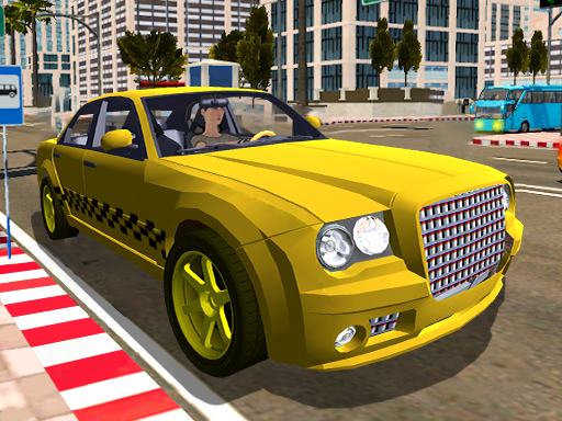 Taxi Simulator 3D - free online Browser game