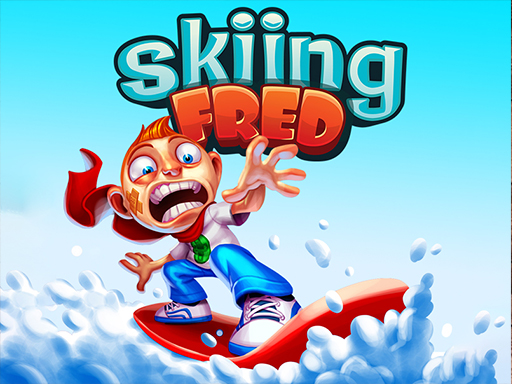 Skiing Fred - free online Browser game