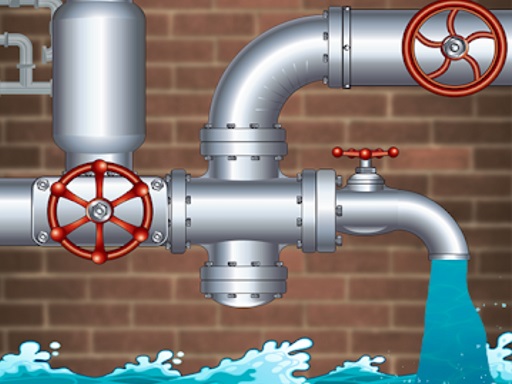 Plumber Pipes 2D - free online Browser game