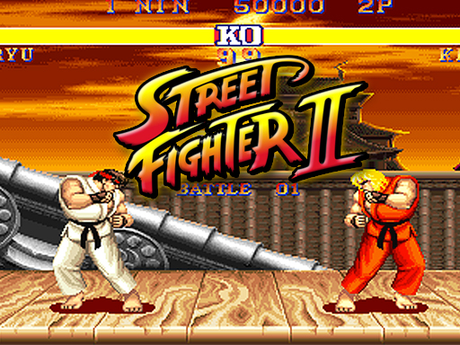 Street Fighter 2 Endless - free online Browser game