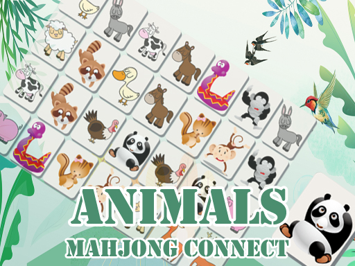 Animals Mahjong Connects - free online Browser game