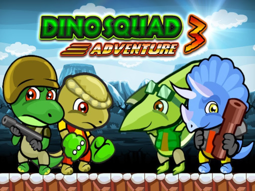 Dino Squad Adventure 3 - free online Browser game