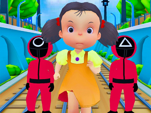 Subway Squid Game 3D - Subway Runner - free online Browser game